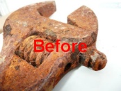 Rust Removal Before